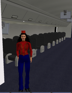 Captain Salsita waiting for passengers